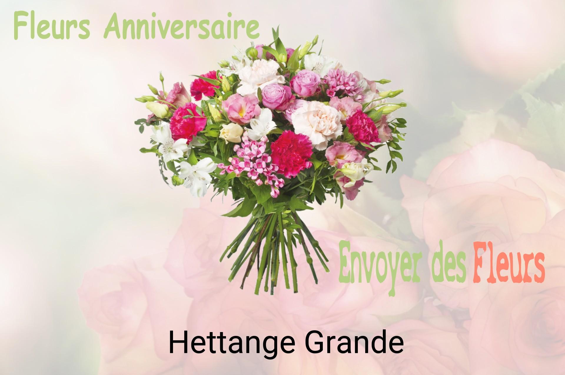 Bouquet de fleurs d’anniversaire livré à Hettange-Grande